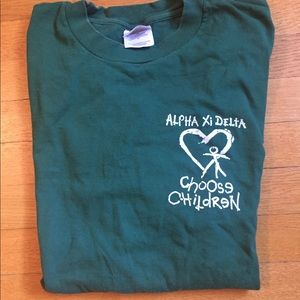 Alpha Xi Delta Vintage 90s tee size XL